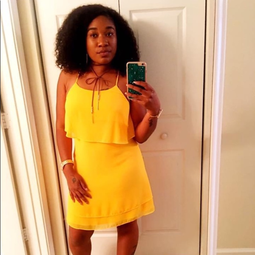 Yellow Gianni Bini Dress